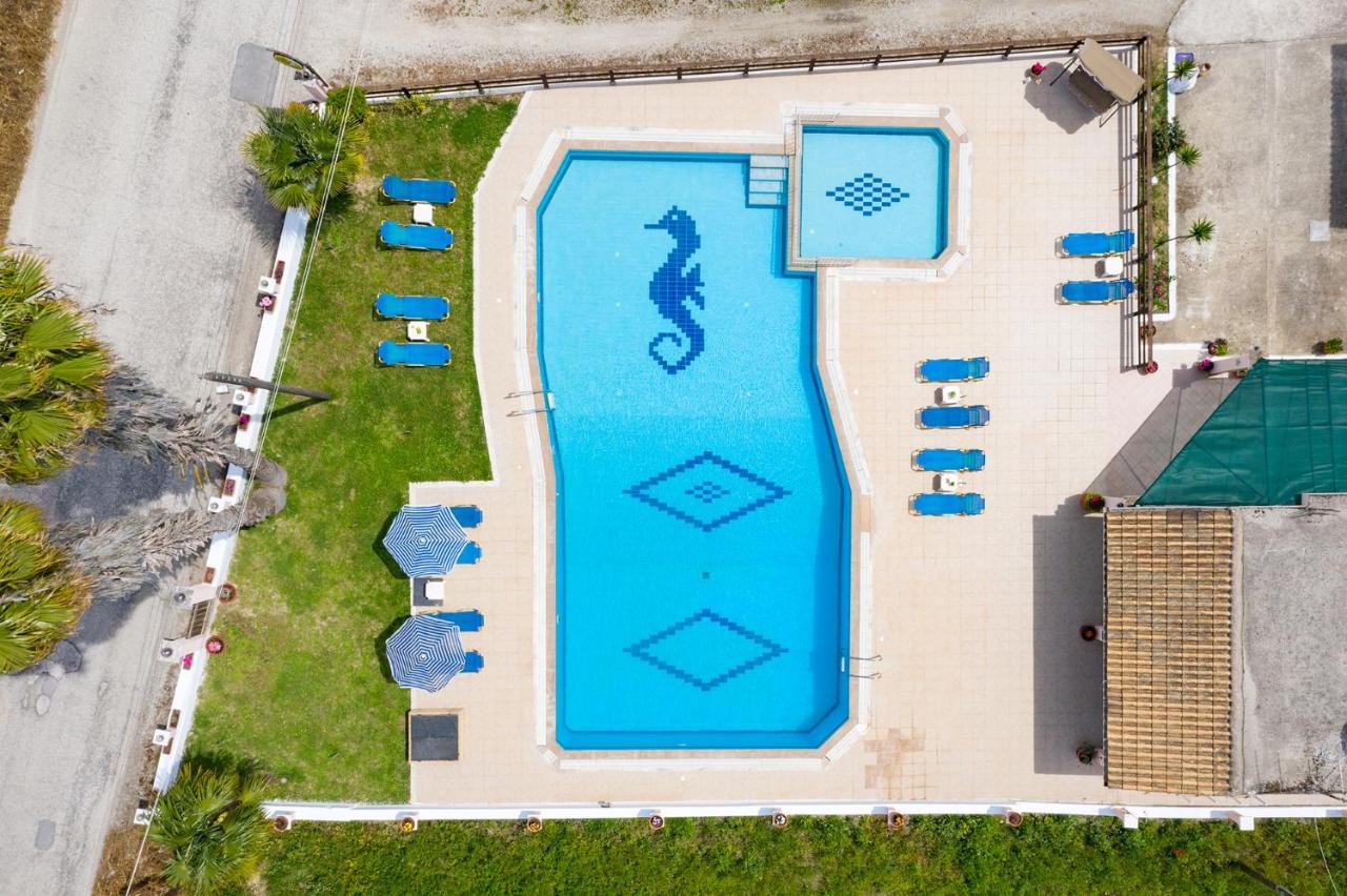 Nikos Pool Apartments - Ground Floor Sidárion Exteriér fotografie